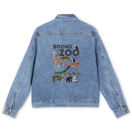 Discover Bronx Zoo Collage Men's Denim Jackets