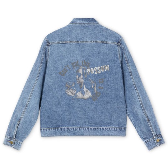 Discover George Jones Cant Put This Possum in a Cage Men's Denim Jackets