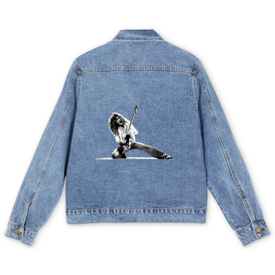Discover Eddie van Men's Denim Jackets, Heavy Metal Men's Denim Jackets, van Men's Denim Jackets