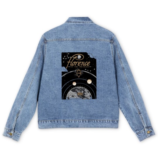 Discover Vintage Florence And The Machine Men's Denim Jackets