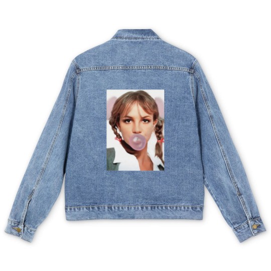 Discover Britney Spears photo Men's Denim Jackets, Britney Spears Toxic Men's Denim Jackets