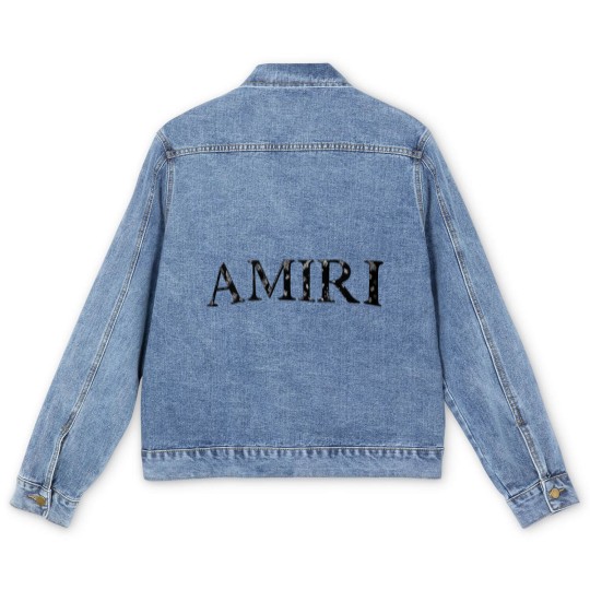 Discover Men's Denim Jackets White - Bandana Logo