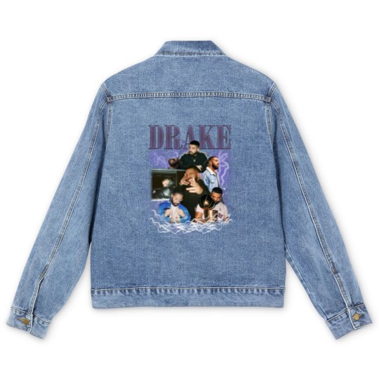 Discover Drake Albums Men's Denim Jackets, Drake Graphic Men's Denim Jackets