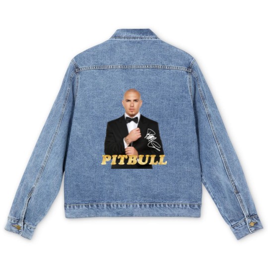Discover Pitbull Rapper 2023 with Signature Men's Denim Jackets