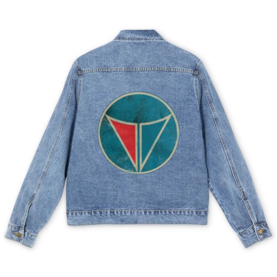 Discover Plymouth Valiant Emblem, Grease Included Men's Denim Jackets