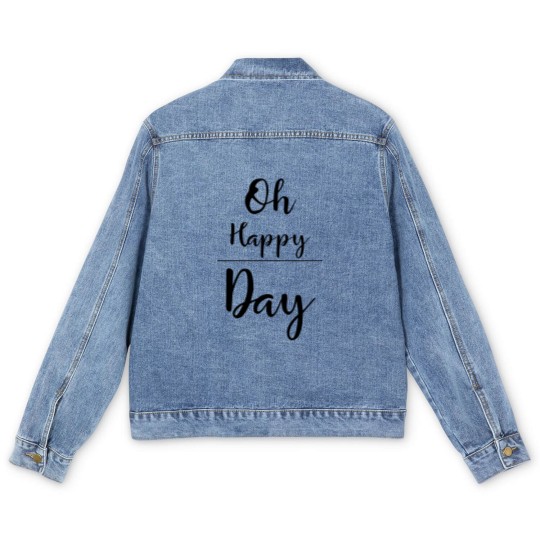 Discover Oh Happy Day Men's Denim Jackets
