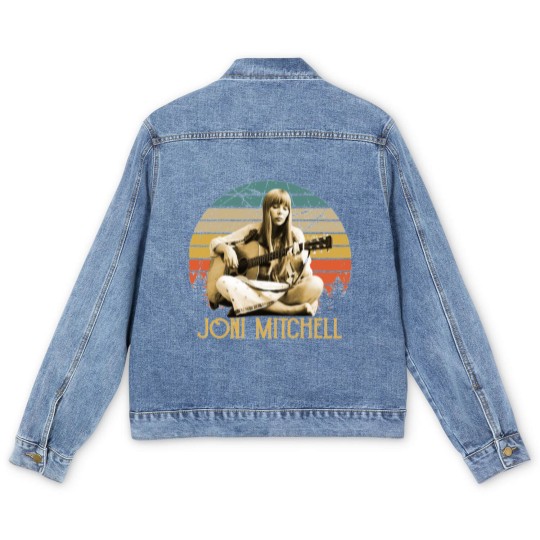 Discover Joni Mitchell  Classic Men's Denim Jackets