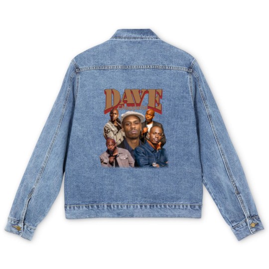 Discover Limited Dave Chappelle Men's Denim Jackets, Vintage 90s Dave Chappelle Men's Denim Jackets
