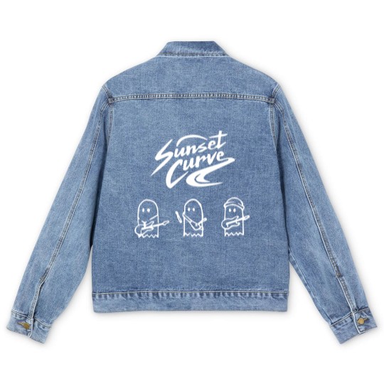 Discover Sunset Curve Men's Denim Jackets, Music Band Men's Denim Jackets, Julie And The Phantoms Tees