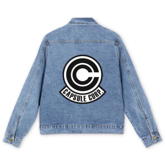 Discover Capsule corp original logo Men's Denim Jackets
