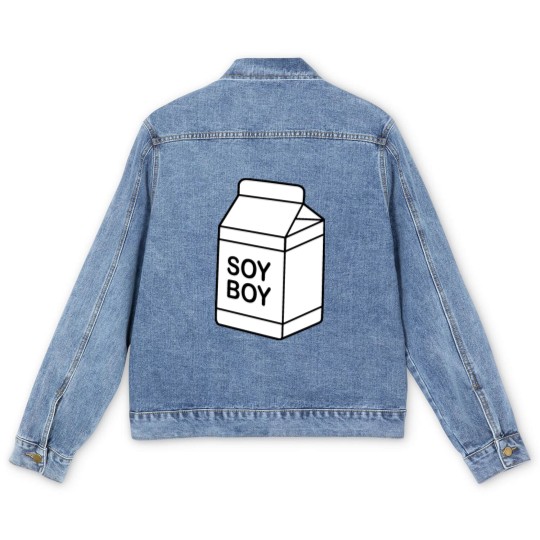 Discover Soy Boy vegan bucket hat Men's Denim Jackets