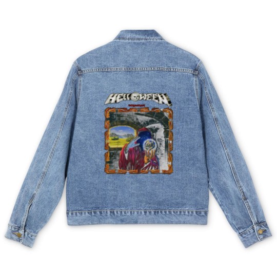Discover 3 good designs helloween band Men's Denim Jackets