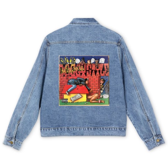 Discover Snoop Dogg Doggystyle Album Cover Men's Denim Jackets