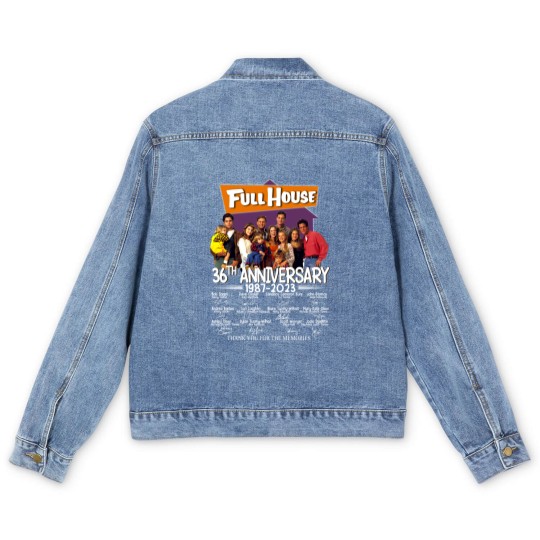 Discover Full House Men's Denim Jackets, Thank You Men's Denim Jackets, Jesse And The Rippers Men's Denim Jackets
