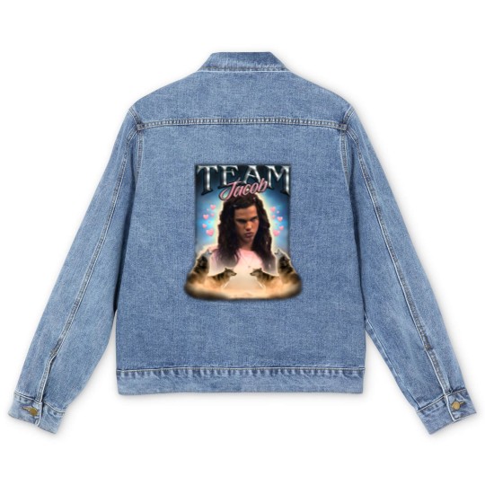 Discover Team Jacob Cursed Fan Collage | Active Men's Denim Jackets