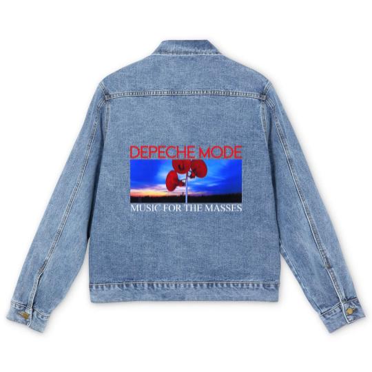 Discover Depeche Mode "Music for the Masses" Men's Denim Jackets