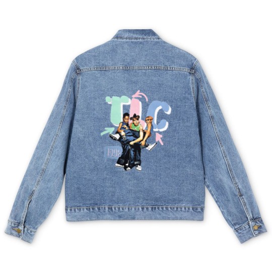 Discover TLC Men's Denim Jackets, XL, 1992 Vintage
