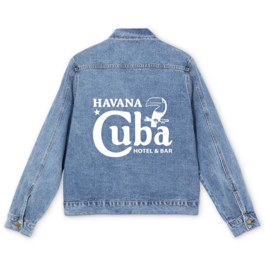Discover Havana Cuba Men's Denim Jackets