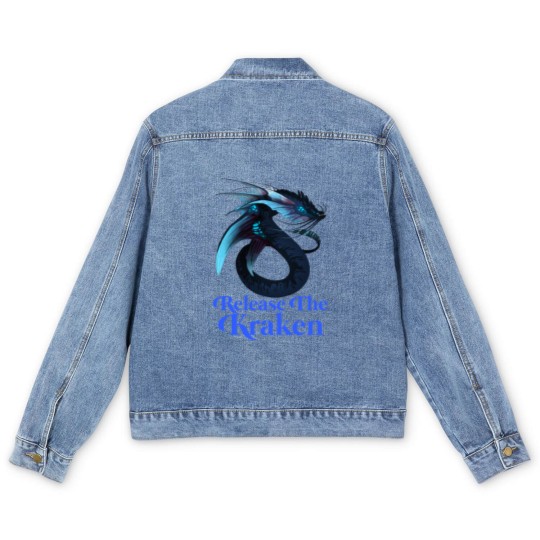 Discover Release the kraken Men's Denim Jackets