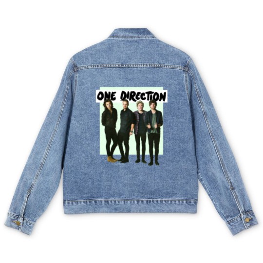 Discover Heavy Metal Direction Men's Denim Jackets , One Direction vintage Men's Denim Jackets