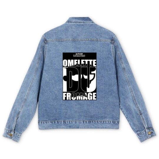 Discover OMELETTE DU FROMAGE Dexters Laboratory ™ Quote Men's Denim Jackets