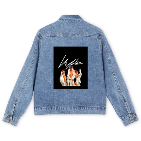 Discover Kylie Minogue Fever Cant Get You Out Of My Head Graphic Men's Denim Jackets