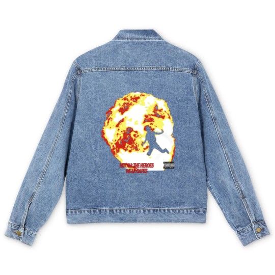 Discover Metro Boomin Not All Heroes Wear Capes Album Cover Men's Denim Jackets