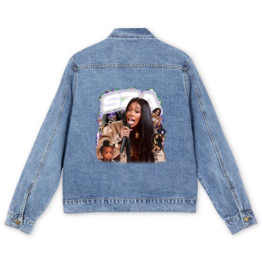 Discover SZA Woman Men's Denim Jackets / Men Men's Denim Jackets / Racerback Tank / Unisex Sweat / Unisex Men's Denim Jackets