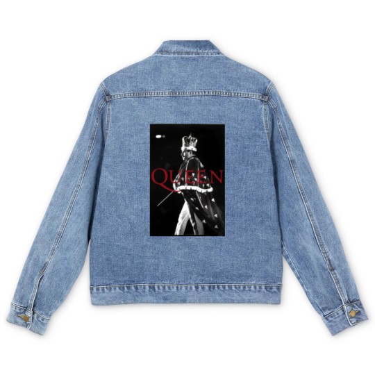 Discover Freddie Mercury Men's Denim Jackets, Queen Band Men's Denim Jackets