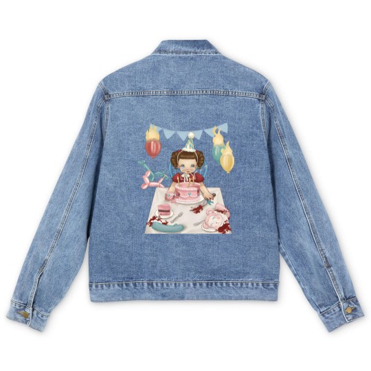 Discover Melanie Martinez Men's Denim Jackets - Music Unisex Men's Denim Jackets - American Singer Men's Denim Jackets