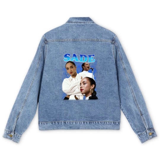 Discover Sade Men's Denim Jackets, Sade Adu Men's Denim Jackets