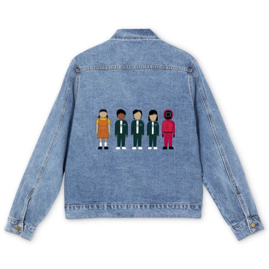 Discover Squid Cosplay - Squid Cosplay - Men's Denim Jackets