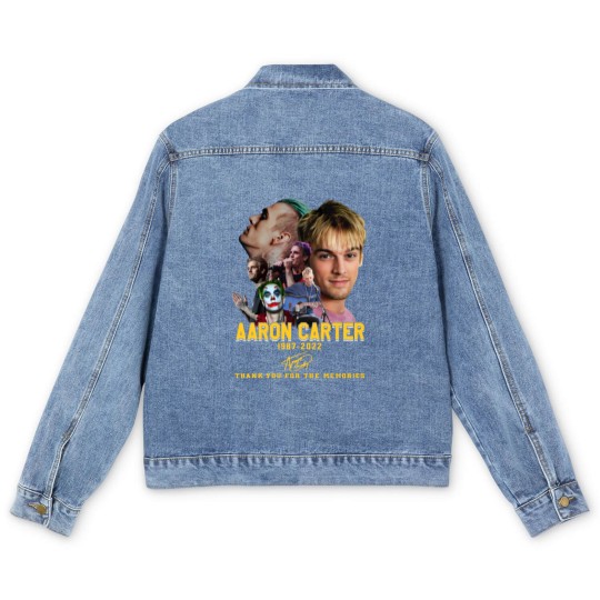 Discover Aaron Carter Men's Denim Jackets