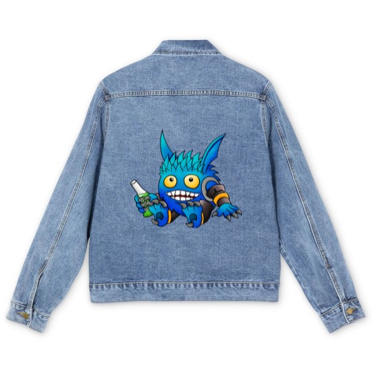 Discover Pop Fizz - Skylanders - Men's Denim Jackets