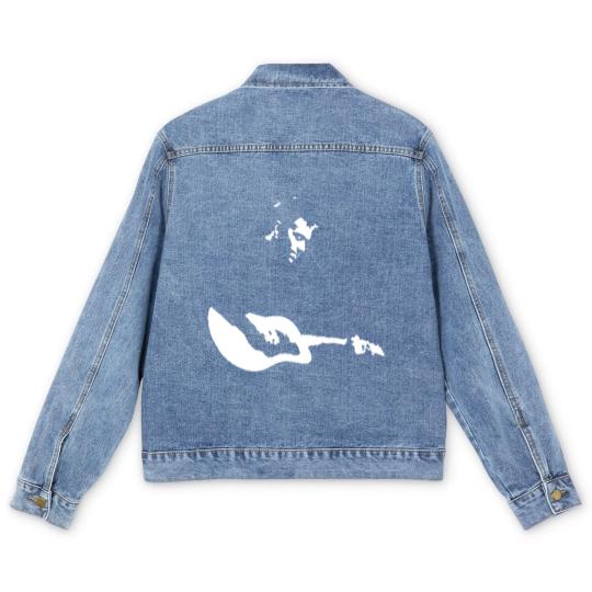 Discover Blur Damon Albarn Indie Rock Music Men's Denim Jackets