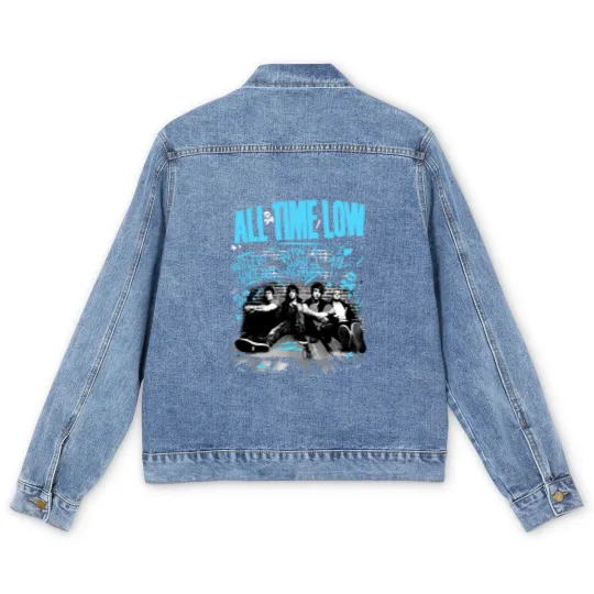Discover All time low Unisex Men's Denim Jackets All Time Low, Pop Punk