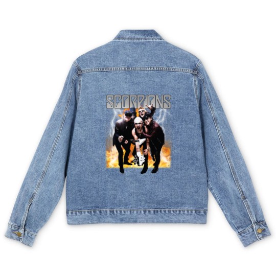 Discover Scorpions Rock Believer World Tour 2023  Men's Denim Jackets