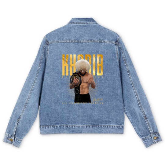 Discover Khabib Nurmagomedov - Khabib Nurmagomedov Mixed Martial Art - Men's Denim Jackets
