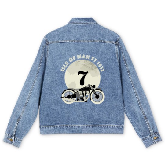 Discover Isle Of Man Tt Racing Men's Denim Jackets