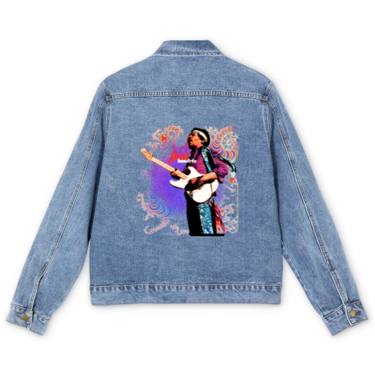 Discover Jimi Hendrix Men's Denim Jackets, Jimi Hendrix Vintage Men's Denim Jackets