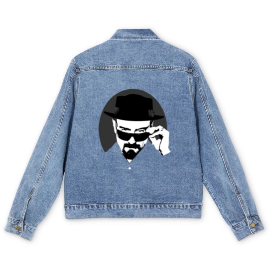Discover Heisenberg in his hat - Breaking Bad - Men's Denim Jackets