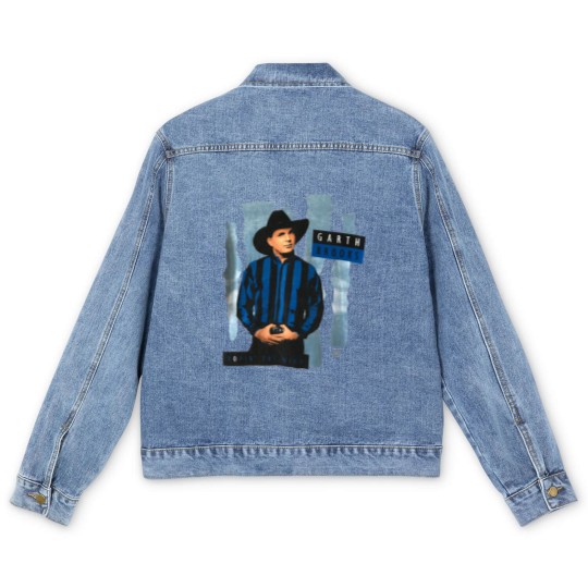 Discover Vintage 90s 1991 Garth Brooks Concert World Tour Men's Denim Jackets