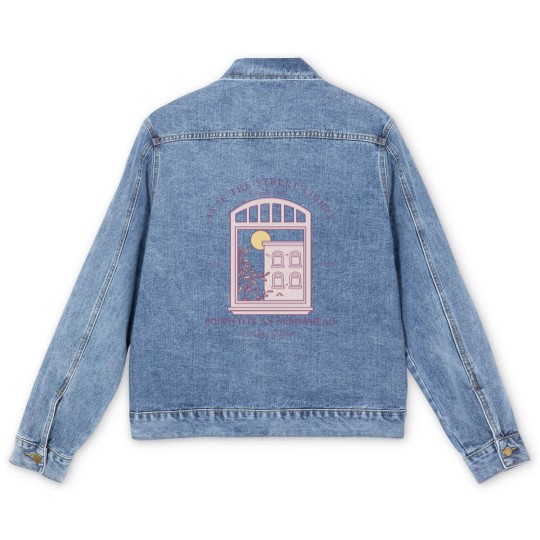 Discover Cornelia Street Men's Denim Jackets, Lover Merch Men's Denim Jackets