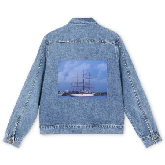 Discover Tall Ship Sea Cloud Men's Denim Jackets