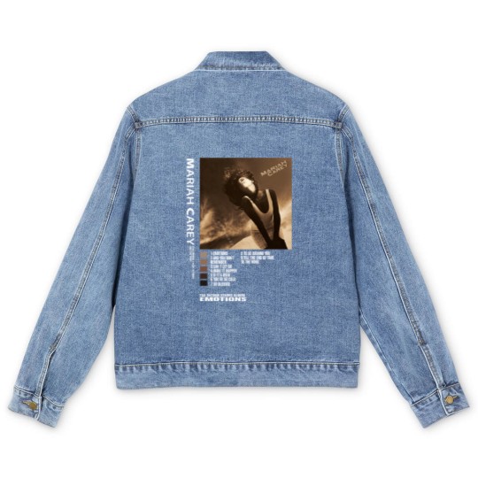 Discover Mariah Carey Emotions Album Men's Denim Jackets