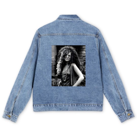 Discover Janis J Men's Denim Jackets, Rock Band Men's Denim Jackets, Music Men's Denim Jackets