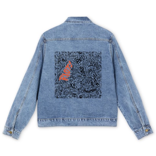 Discover Paramore Band Men's Denim Jackets, Music band 2023 Tour Merch, Hayley Williams Band Men's Denim Jackets
