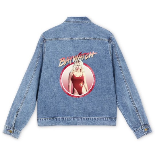 Discover Baywatch Vintage Pamela Men's Denim Jackets