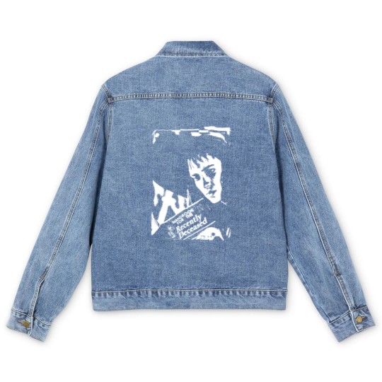 Discover New Lydia Deetz Beetlejuice Men's Denim Jackets Winona Ryder