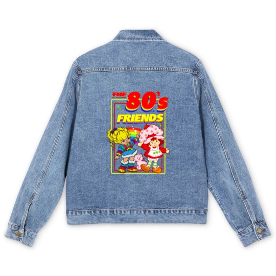 Discover THE 80s FRIENDS - Rainbow Brite - Men's Denim Jackets